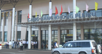 Taxi từ sân bay Pleiku đi Kon Tum