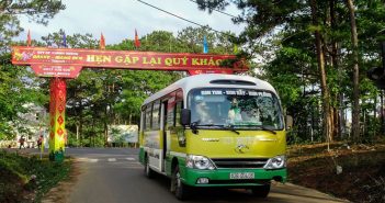 Xe Bus Từ Sân Bay Pleiku Đi Măng Đen