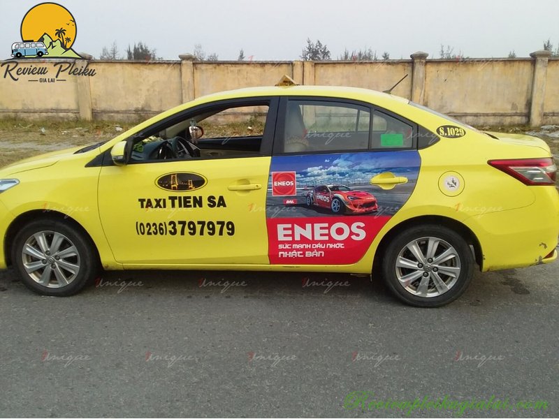 Số điện thoại taxi Tiên Sa Gia Lai chính thức