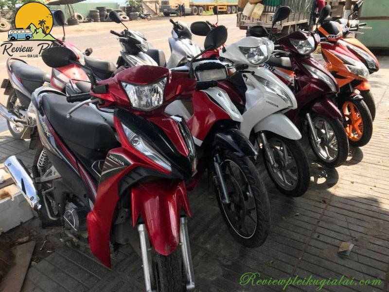 Top 5 đơn vị cho thuê xe máy Gia Lai