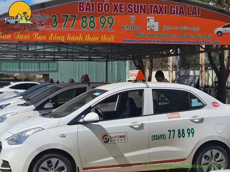 Top 5 hãng taxi Gia Lai