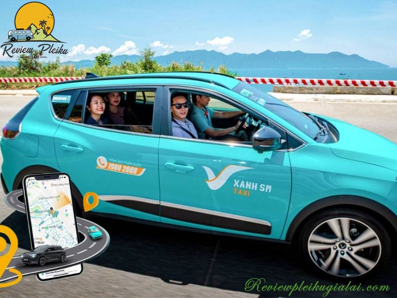 Top 5 hãng taxi Pleiku