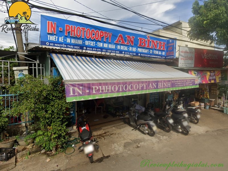 Top 5 tiệm photocopy Gia Lai