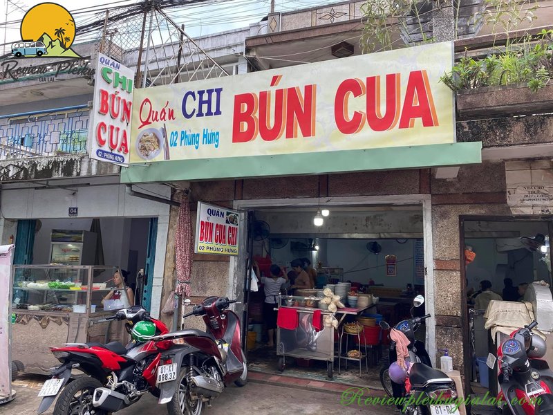 Top 3 quán bún cua thúi Gia Lai
