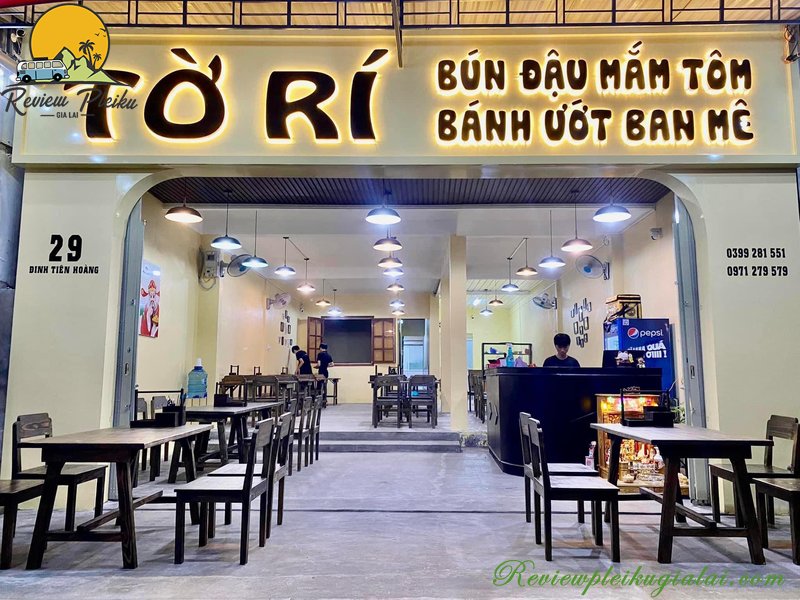 Top 5 quán bún đậu mắm tôm Gia Lai