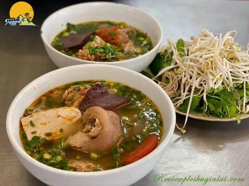 Top 5 quán bún riêu Gia Lai