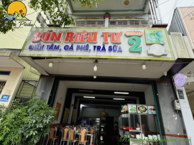 Top 5 quán bún riêu Gia Lai