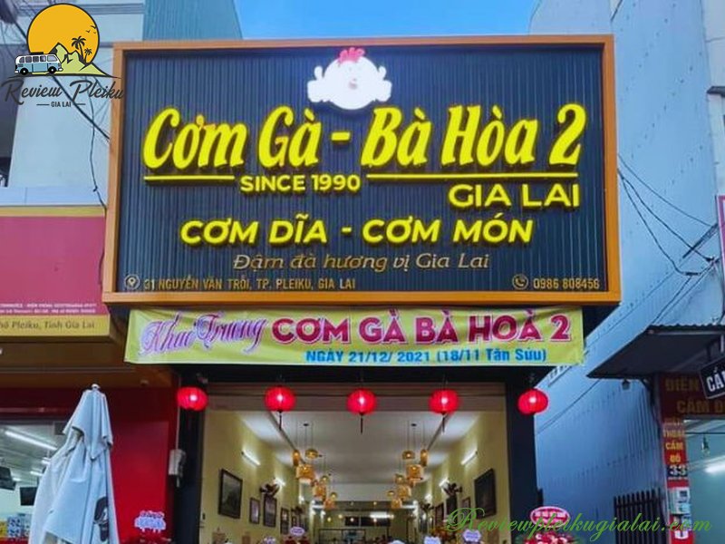 Top 5 quán cơm tấm Gia Lai
