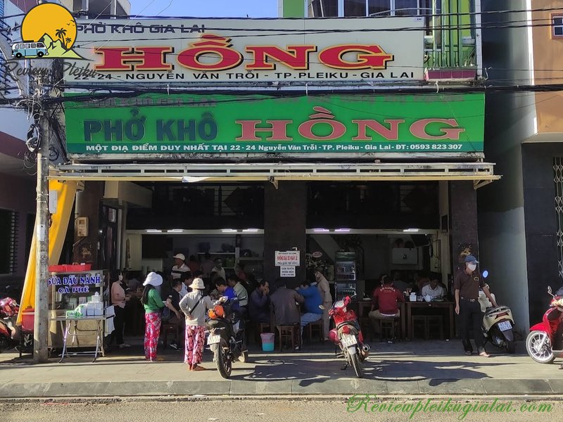 Top 5 quán phở khô Gia Lai