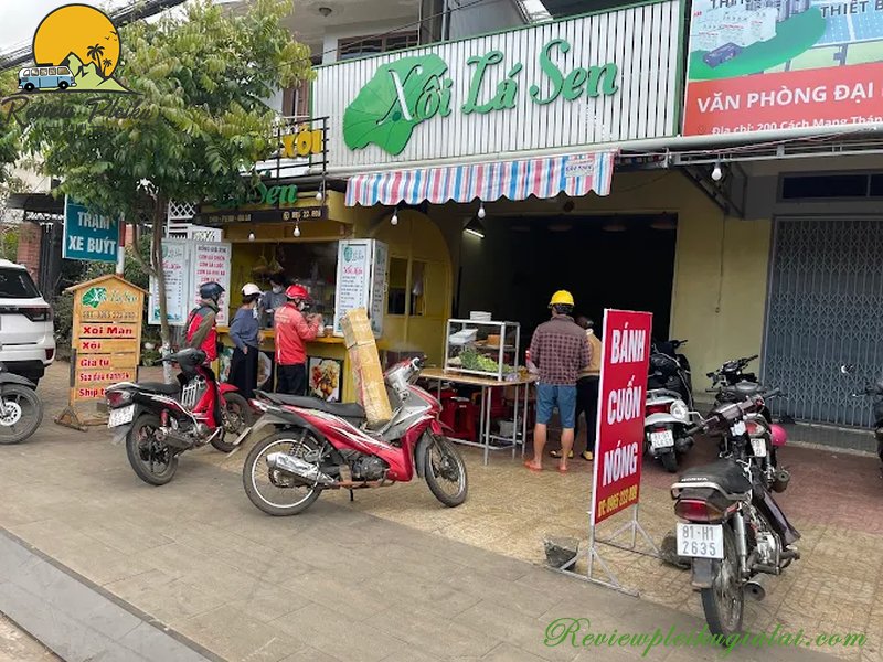 Top 5 quán xôi Gia Lai