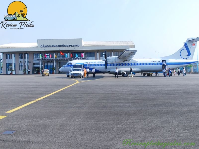 Hình ảnh của sân bay Pleiku