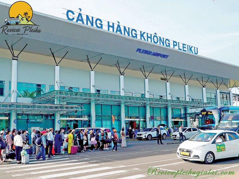 Hình ảnh của sân bay Pleiku