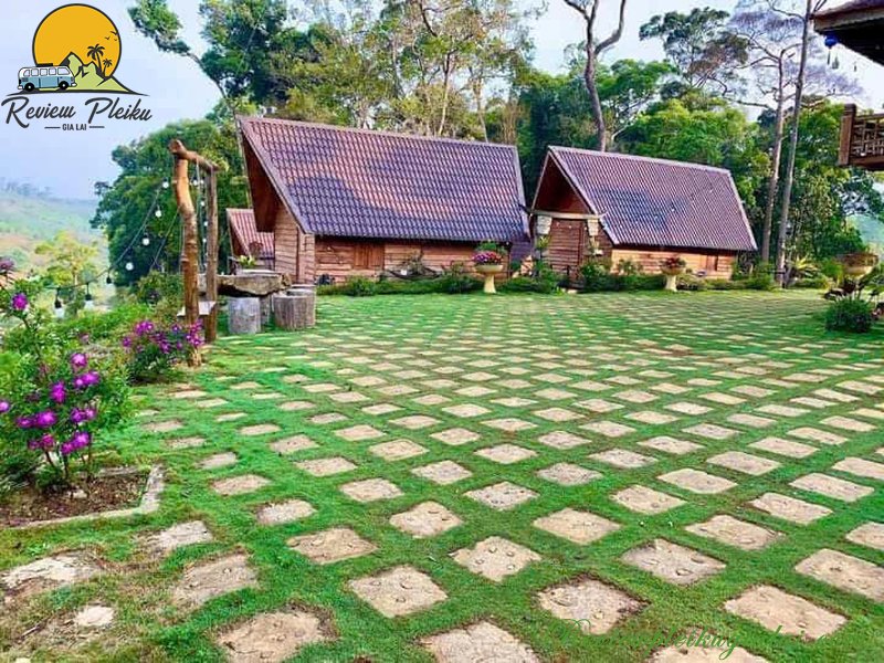 Homestay vườn hoa Măng Đen
