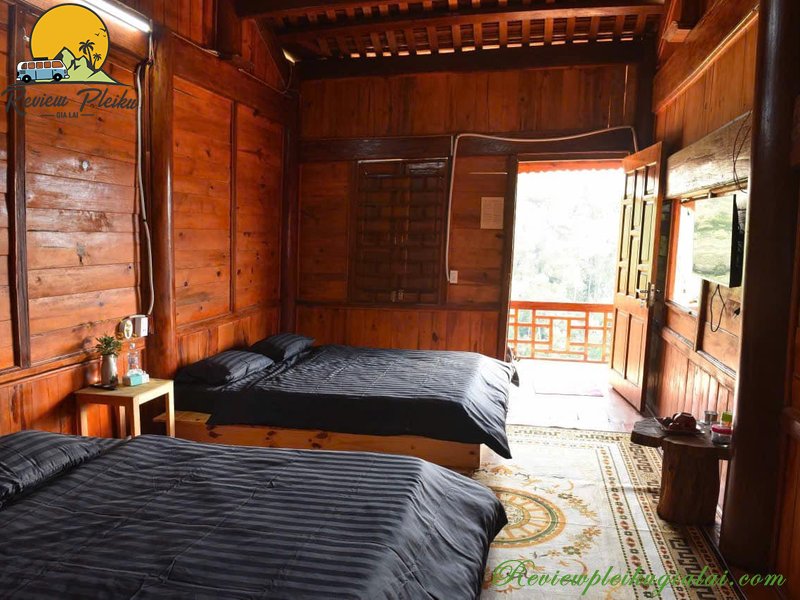 Homestay vườn hoa Măng Đen