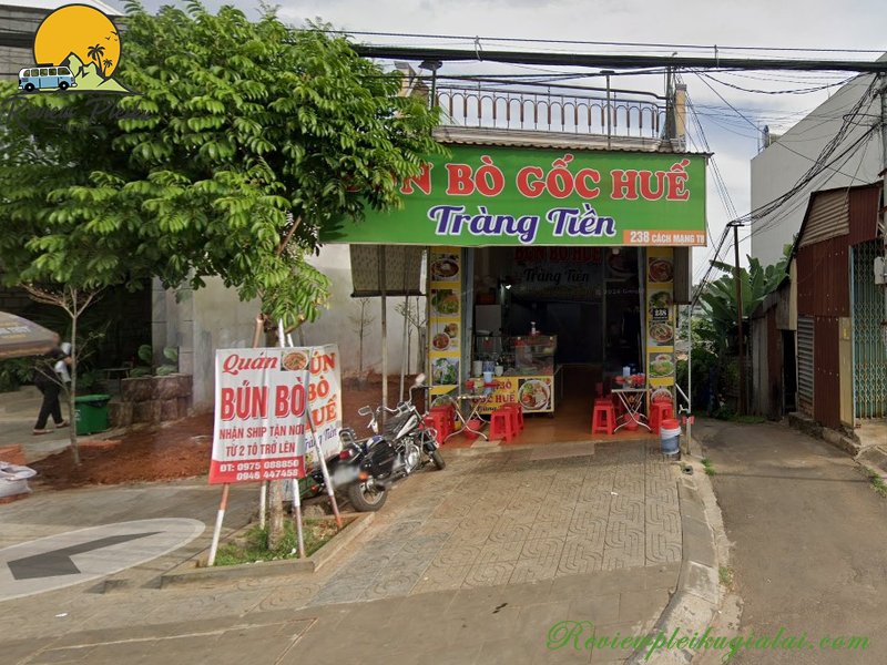 Quán bún bò huế Tràng Tiền Cách Mạng Pleiku