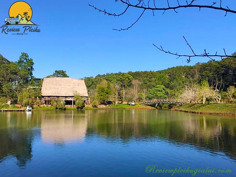 Đường đi hồ Đăk Ke Măng Đen