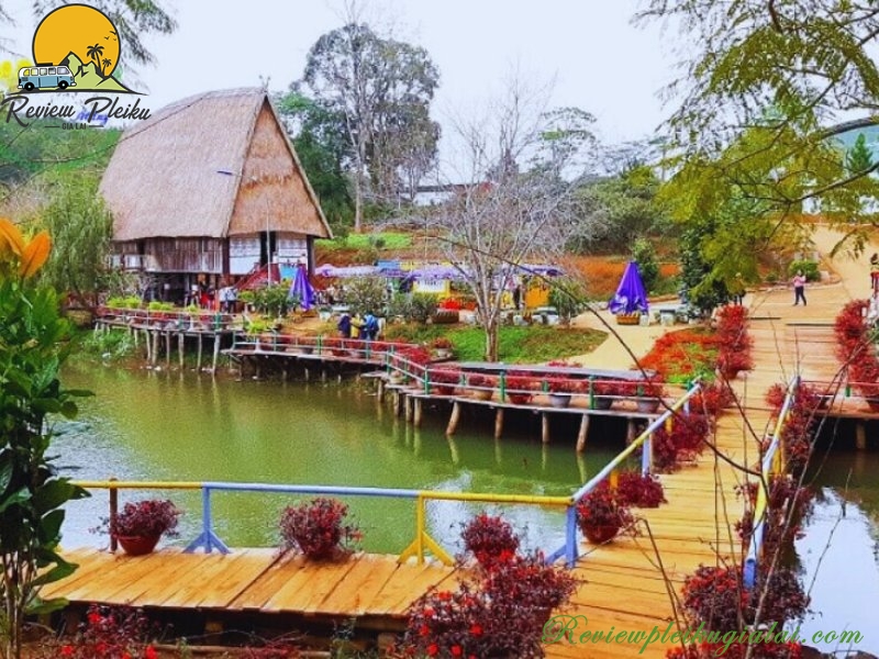 Đường đi hồ Đăk Ke Măng Đen