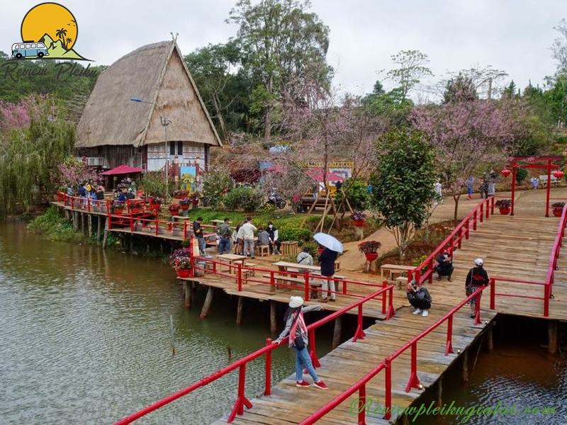 Đường đi hồ Đăk Ke Măng Đen