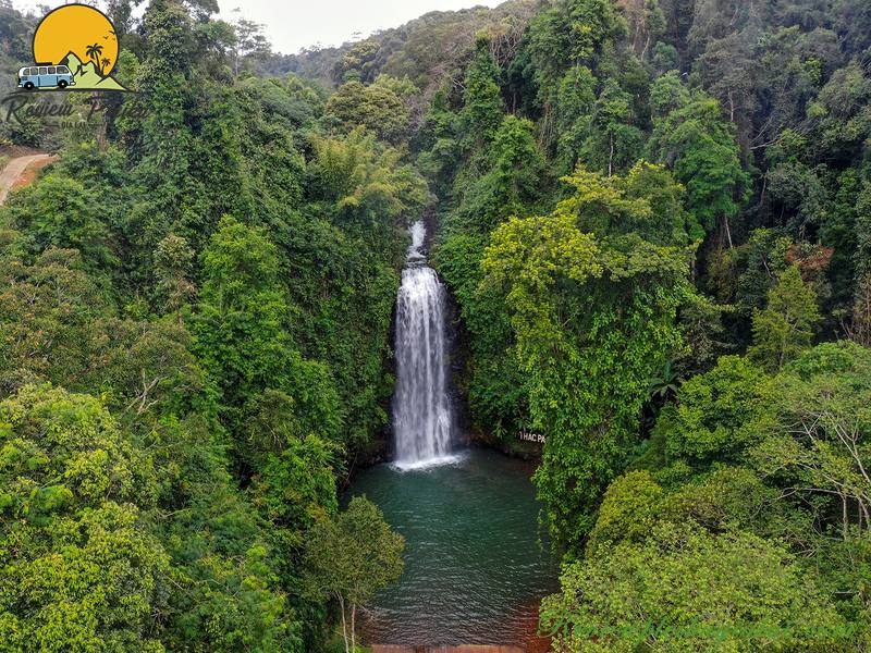 Đường đi thác Pa Sỹ Măng Đen